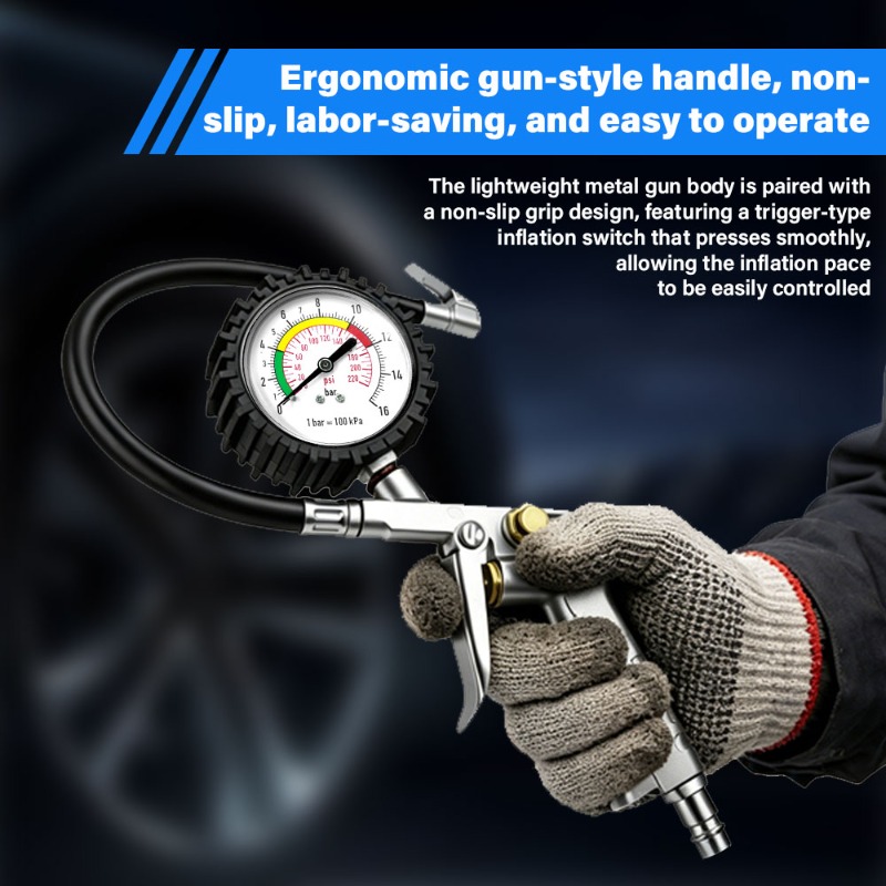 جهاز قياس ضغط الإطارات للسيارا - مراجعة Workshop Tools Automotive وسعره