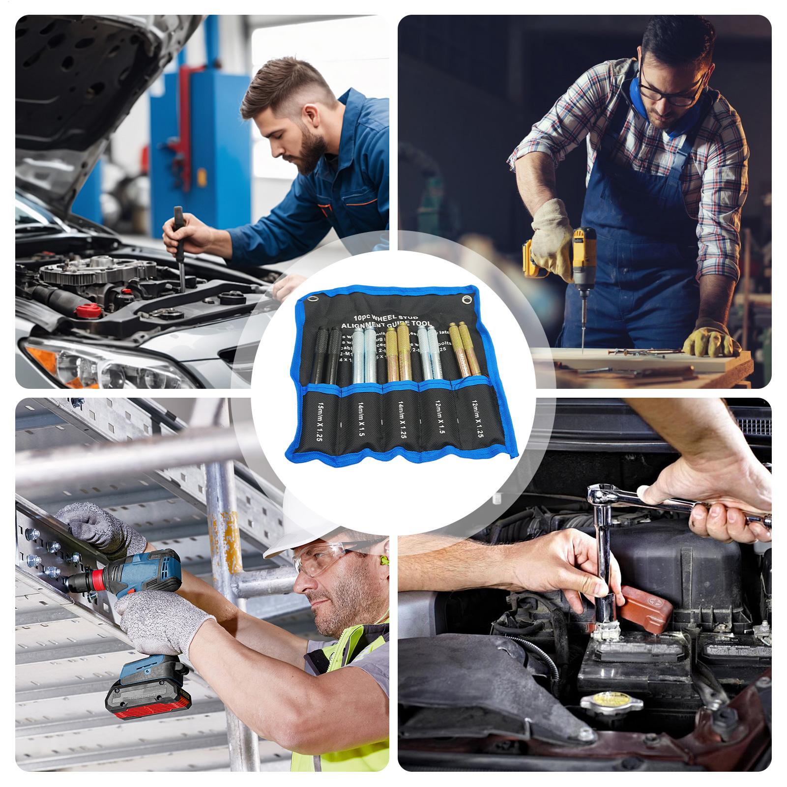 مجموعة من 10 قطع من مسامير ضبط - مراجعة Workshop Tools Automotive وسعره