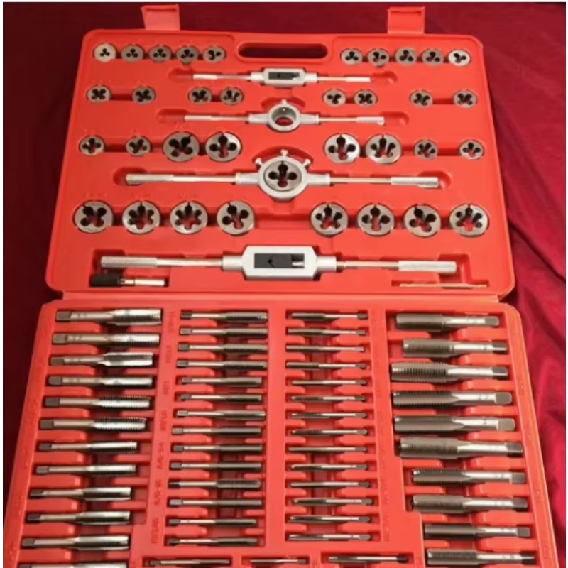 مجموعة صنبور ويموت بخيط متري ا - مراجعة Tap Die Set وسعره