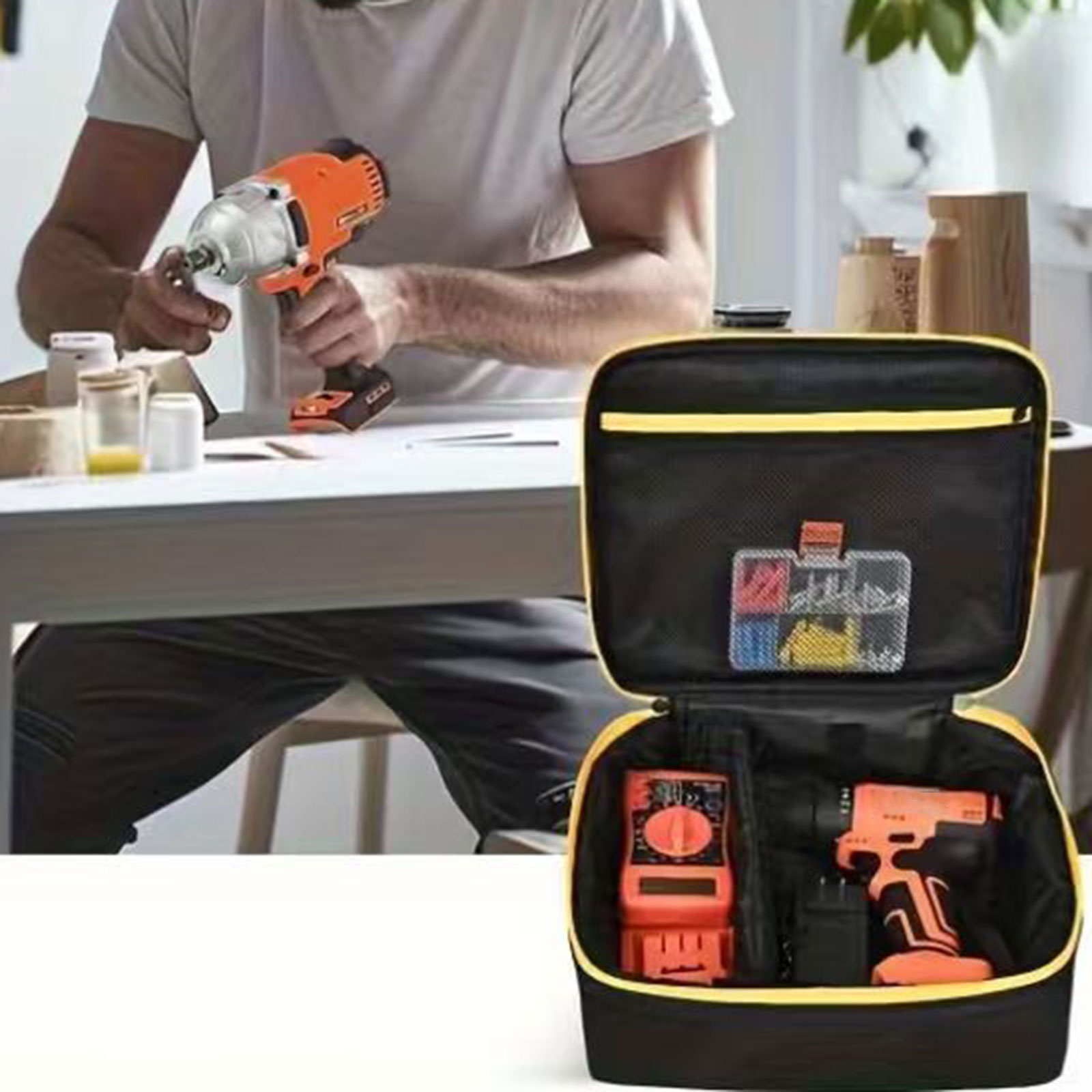 حقيبة تنظيم الحفر الكهربائية م - مراجعة Workshop Electric Tools وسعره