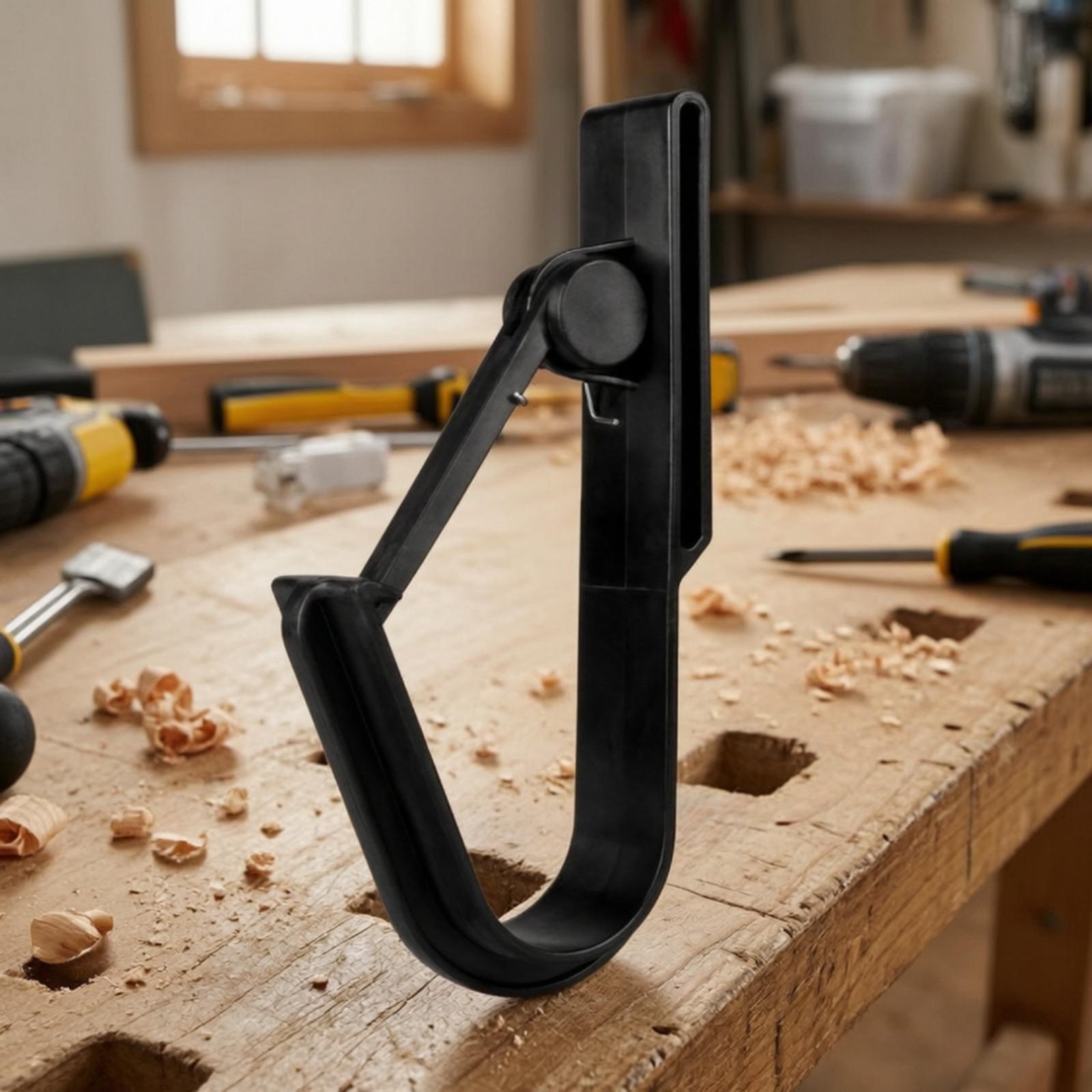 خطاف تعليق بلاستيكي أسود للمثق - مراجعة Workshop Electric Tools وسعره